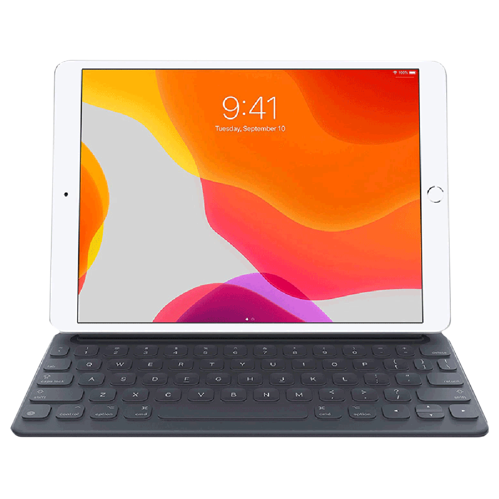 Apple Bluetooth Smart Keyboard for iPad Pro 10.5 Inch, iPad (7th, 8th & 9th  Gen) & iPad Air (3rd Gen) (Smart Connector, Black)